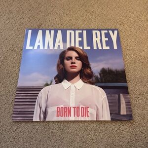 Lana Del Rey red vinyl born to die no scratches